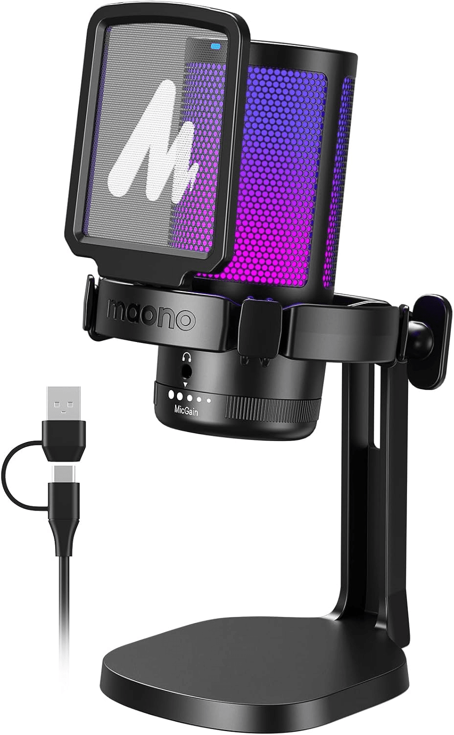 Microphone USB à Condensateur MAONO DGM20