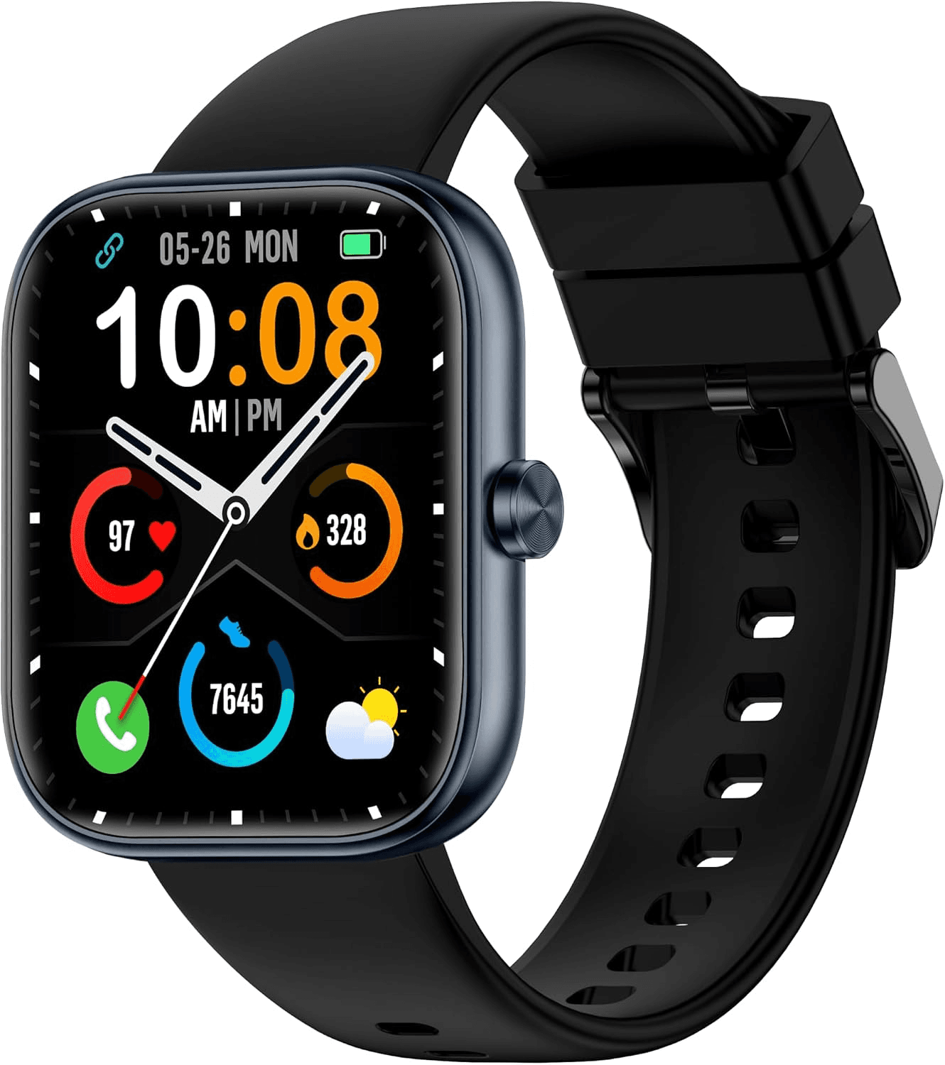 Montre Connectée Tracker de Fitness avec Appels Bluetooth Android et IOS