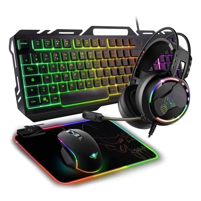 Pack de périphériques gaming - Spirit of Gamer - ULTIMATE 300 - RGB